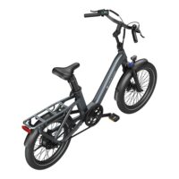 ADO Air One Pro Lightweight Electric Bike, 10Ah - Grey - Image 4