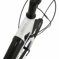 Falcon Liberty Low Step Hybrid Electric Bike - White - Image 3