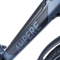 Ampere Deluxe 700c Step Through Hybrid Electric Bike - Stone Blue - Image 3