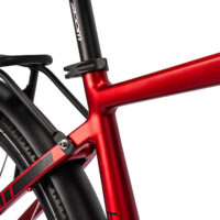 Ampere Hilux Hybrid Electric Bike, 700c Wheel - Red - Image 4