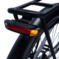 Ampere Deluxe 26" Step Through Hybrid Electric Bike - Stone Blue - Image 4