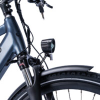 Ampere Hilux Hybrid Electric Bike, 700c Wheel - Stone Blue - Image 5
