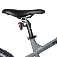Ampere X-Trail Hardtail Electric Mountain Bike, 27.5" Wheel - Grey - Image 3