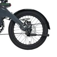E-Go CarbonLite 3S Folding Electric Bike 250w, 18in Wheels, 7Ah Samsung Battery - Grey - Image 7