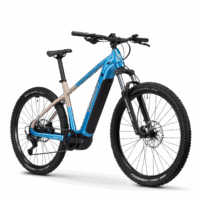 Ghost 2026 E-Teru Universal Electric Mountain Bike, 600Wh - Blue/Coffee - Image 2