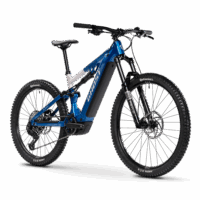 Ghost 2026 E-ASX Universal High Electric Mountain Bike, 800Wh - Blue/White - Image 2