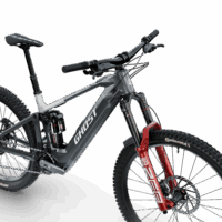 Ghost 2026 E-Riot CF Full Party Electric Mountain Bike, 800Wh - Misty Blue/Mint - Image 3