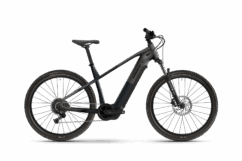 Haibike 2026 AllTrack 4 Hardtail Electric Mountain Bike, 600Wh - Gloss Stealth Blue/Dark Silver