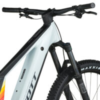 SCOTT 2026 Patron 930 Electric Mountain Bike, 800Wh - Black/White - Image 4