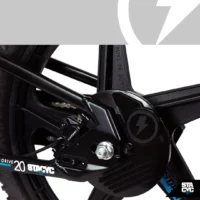 Stacyc Electric Balance Bike 20E-Drive, 6Ah - Black/Blue - Image 9