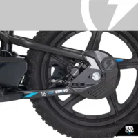Stacyc Electric Balance Bike 16E-Drive Elite, 3Ah - Black/Blue - Image 11