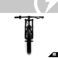 Stacyc Electric Balance Bike 16H-Drive, 5Ah - Black/Blue - Image 5