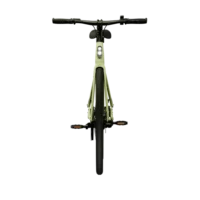 Tenways CGO 600 Pro Crossbar Hybrid Electric Bike - Avocado Green - Image 4