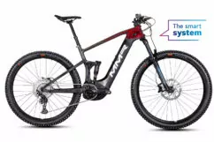 MMR X-Bolt 140 70 Electric Mountain Bike, 625Wh, BOSCH SMART SYSTEM - Carbon/Red