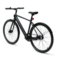 Tenways CGO 600 Pro Crossbar Hybrid Electric Bike - Midnight Black - Image 3