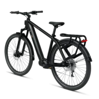 Tenways AGO-X Crossbar Hybrid Electric Bike - Black - Image 3