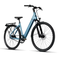 Tenways CGO 800s Step Through Hybrid Electric Bike - Blue - Image 2