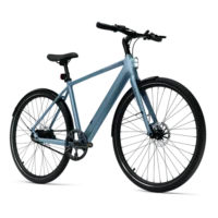 Tenways CGO 600 Pro Crossbar Hybrid Electric Bike - Sky Blue - Image 2
