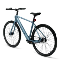 Tenways CGO 600 Pro Crossbar Hybrid Electric Bike - Sky Blue - Image 3