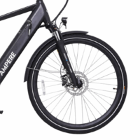 Ampere Hilux Pro Hybrid Electric Bike, 700c Wheel - Black - Image 6