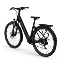 Tenways CGO 800s Plus Step Through Hybrid Electric Bike - Black - Image 3