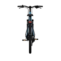 Tenways CGO 800s Plus Step Through Hybrid Electric Bike - Sky Blue - Image 5