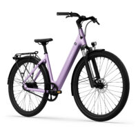 Tenways CGO 800s Step Through Hybrid Electric Bike - Purple - Image 2