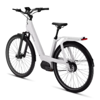 Tenways AGO-T Step Through Hybrid Electric Bike - White - Image 3