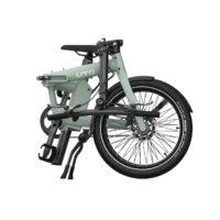 UTO Afternoon Pro 20" Folding Electric Bike - Green - Image 2