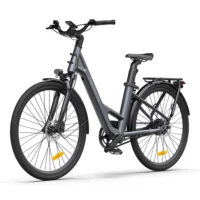 ADO Air 28 Ultra All-Rounder Urban Electric Bike, 10Ah - Grey - Image 4