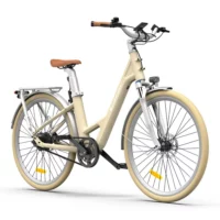 ADO Air 28 Ultra All-Rounder Urban Electric Bike, 10Ah - Yellow - Image 4