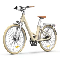 ADO Air 28 Ultra All-Rounder Urban Electric Bike, 10Ah - Yellow - Image 3