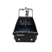 EMU E-Haul Cargo Electric Trike with Box, Bafang Powered, 7 Speed, 20in Wheel, 14.5Ah - Black - Image 3