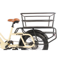 EMU Longtail Cargo Electric Bike, Bafang Powered, 7 Speed, 20in Wheel, 13Ah - Cream - Image 10