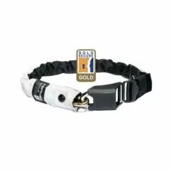 Hiplok GOLD Wearable Chain Lock 10mm x 85cm - waist 24-44 inches (Gold Sold Secure) High Visibility: SUPER BRIGHT 10MM X 85CM