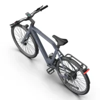 ADO Air 30 Ultra Lightweight Hybrid Electric Bike, 10Ah - Grey - Image 5