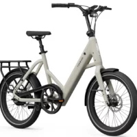 Tenways CGO Compact Urban Hybrid Electric Bike - Grey - Image 2