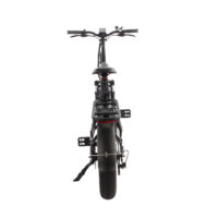 Basis Fat Tyre Folding Low Step 20" Electric Bike - Black - Image 4