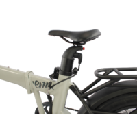 EMU Fat Tyre Electric Folding Bike, 7 Speed, 20in Wheel, 10Ah - Ivory - Image 4