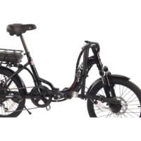 Basis Osprey Folding Low Step 20" Electric Bike - Black - Image 9