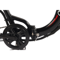 Basis Osprey Folding Low Step 20" Electric Bike - Black - Image 10