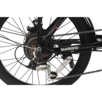 Basis Osprey Folding Low Step 20" Electric Bike - Black - Image 12