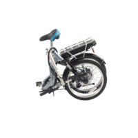 Basis Osprey Folding Low Step 20" Electric Bike - Grey - Image 8