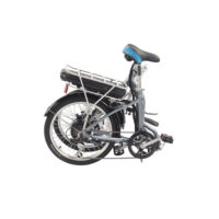 Basis Osprey Folding Low Step 20" Electric Bike - Grey - Image 9