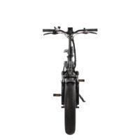 Basis Fat Tyre Folding Low Step 20" Electric Bike - Black - Image 3