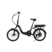 Basis Osprey Folding Low Step 20" Electric Bike - Black - Image 3